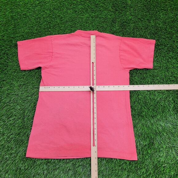 Vintage 1991 University-of Italy Shirt Womens Medium 18x26 Pink - Picture 3 of 15